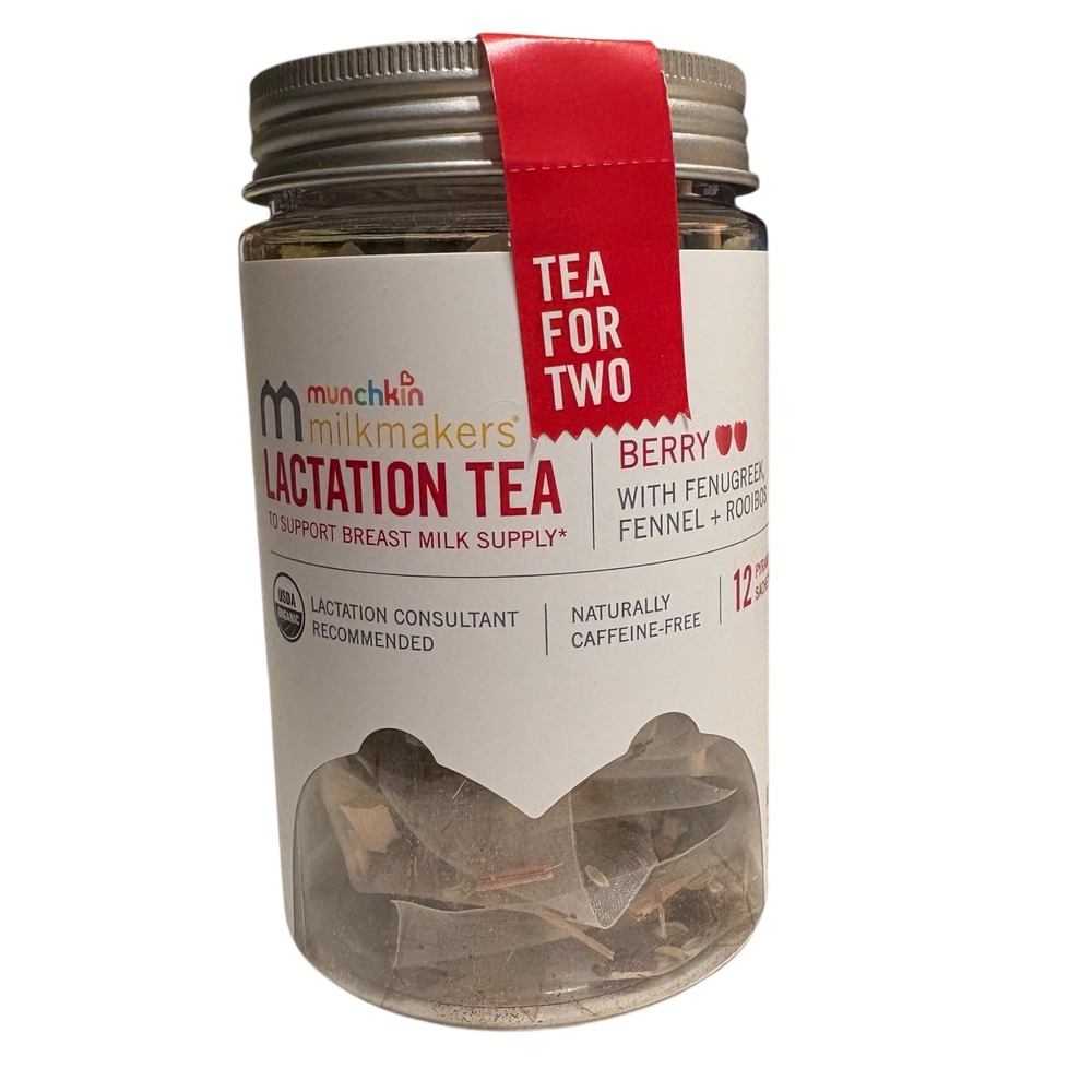 Munchkin Milkmakers Lactation‎ Tea Berry Caffeine-Free Breast Milk Supply